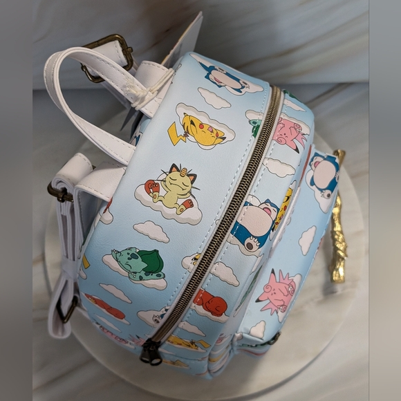 BNWT Loungefly Pokemon Sleeping Characters Mini Backpack - Picture 6 of 10